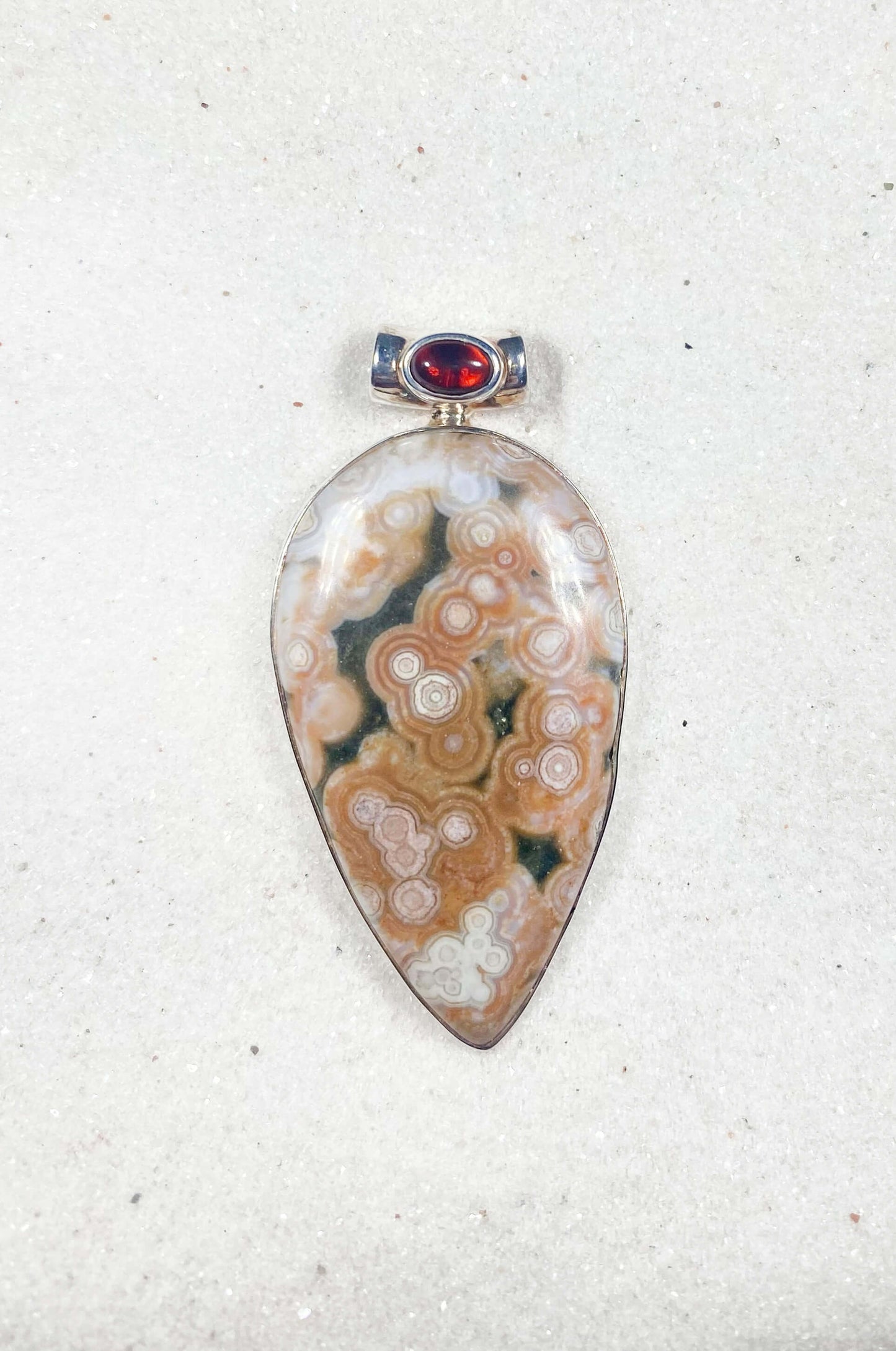 Large Ocean Jasper Pendant
