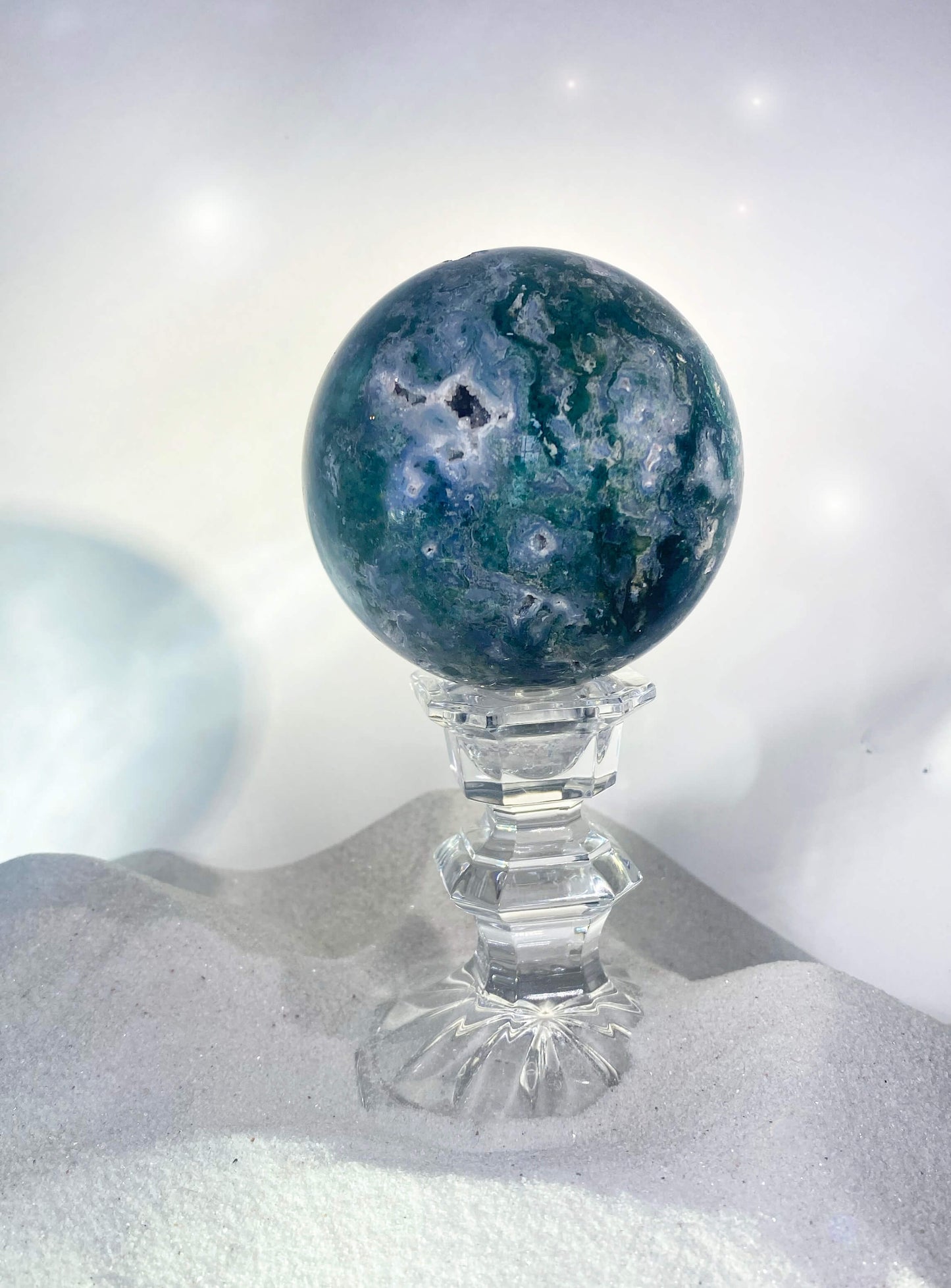 Moss Agate Sphere