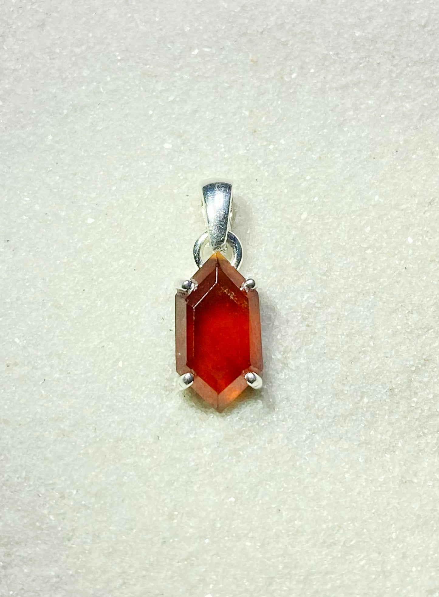 Faceted Hessonite Garnet