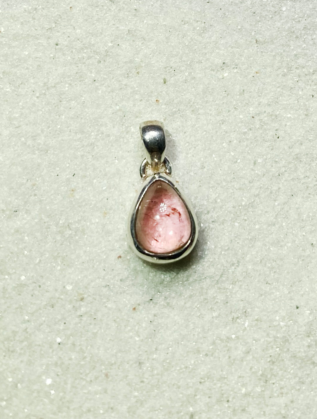 Mini Pink Tourmaline Pendant