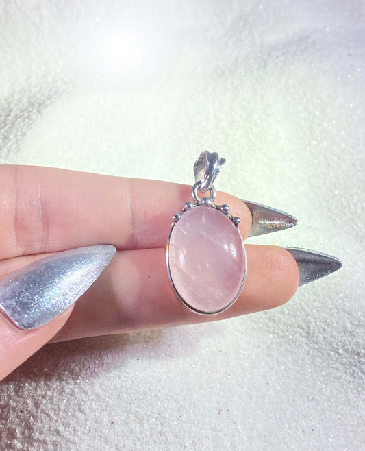 Rose Quartz Pendant