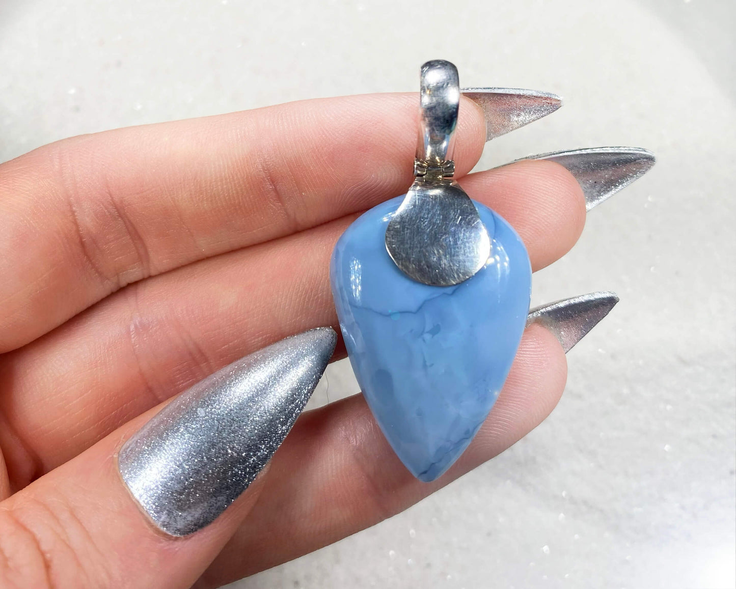 Owyhee Blue Opal Pendant