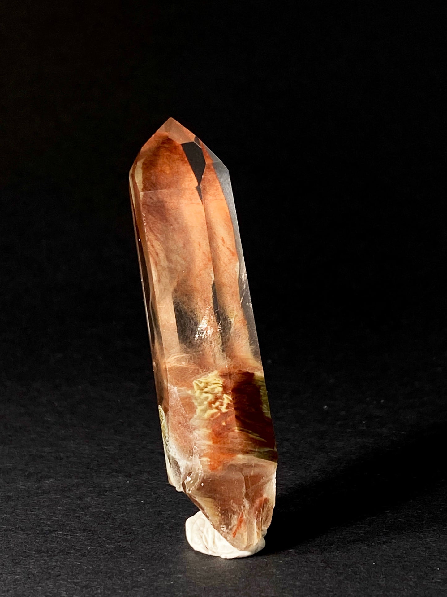 Amphibole Quartz Points