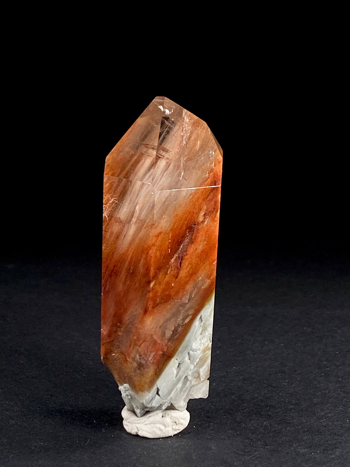 Amphibole Quartz Points