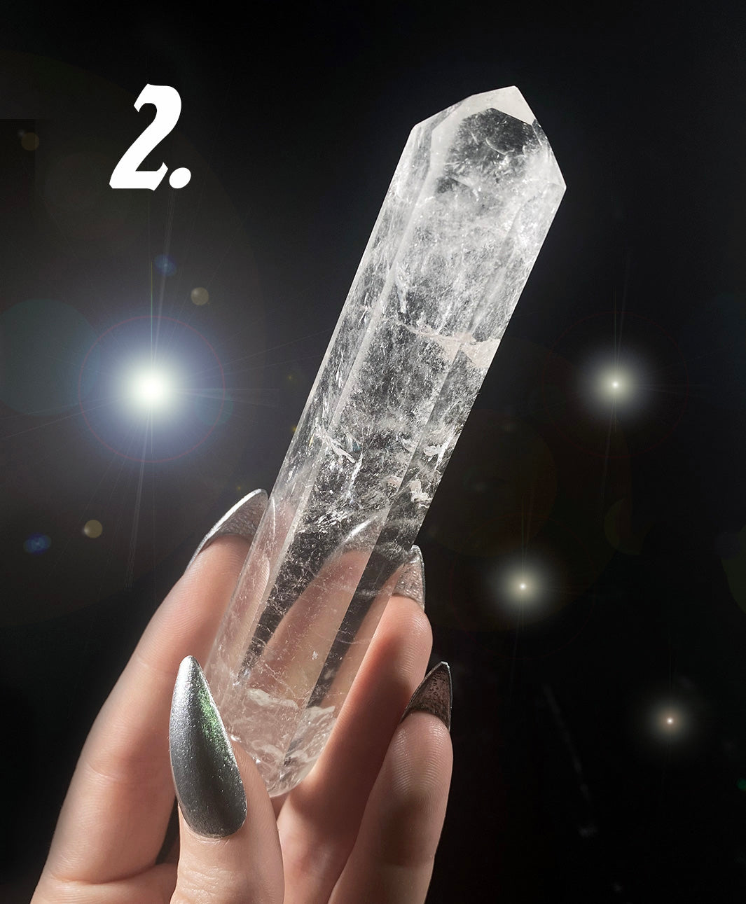 Clear Quartz Massage Wands