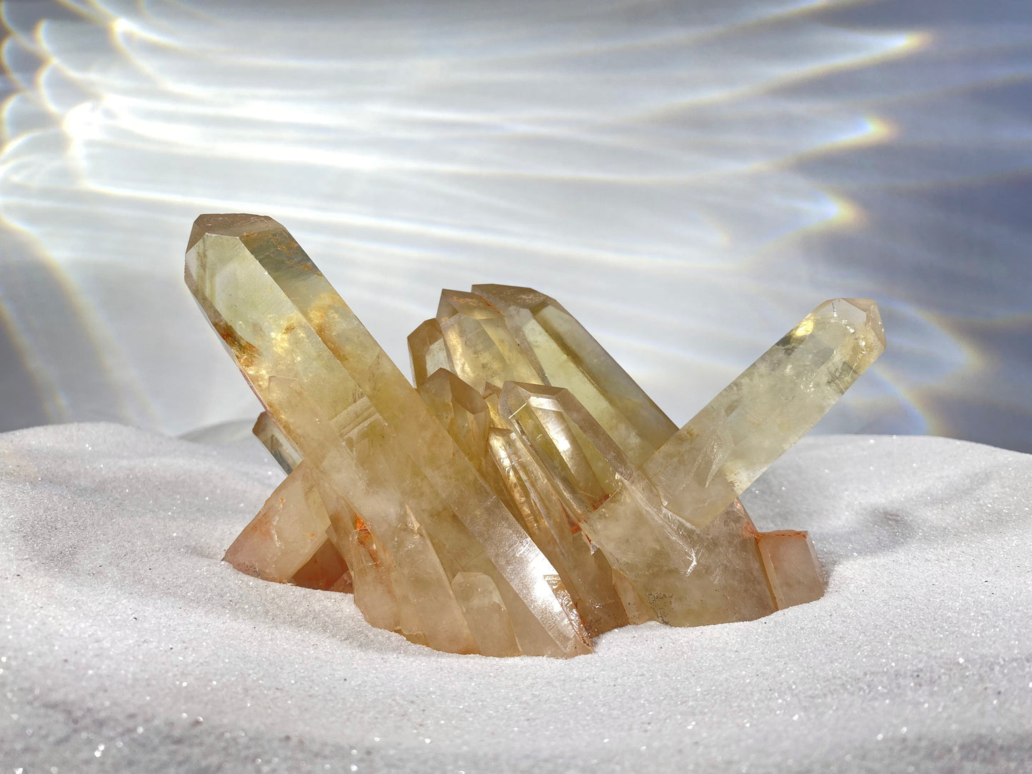 Natural Citrine Cluster