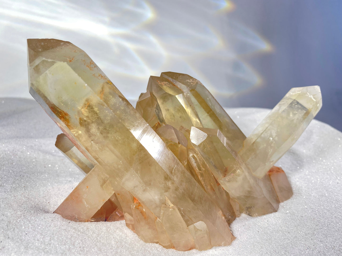 Natural Citrine Cluster