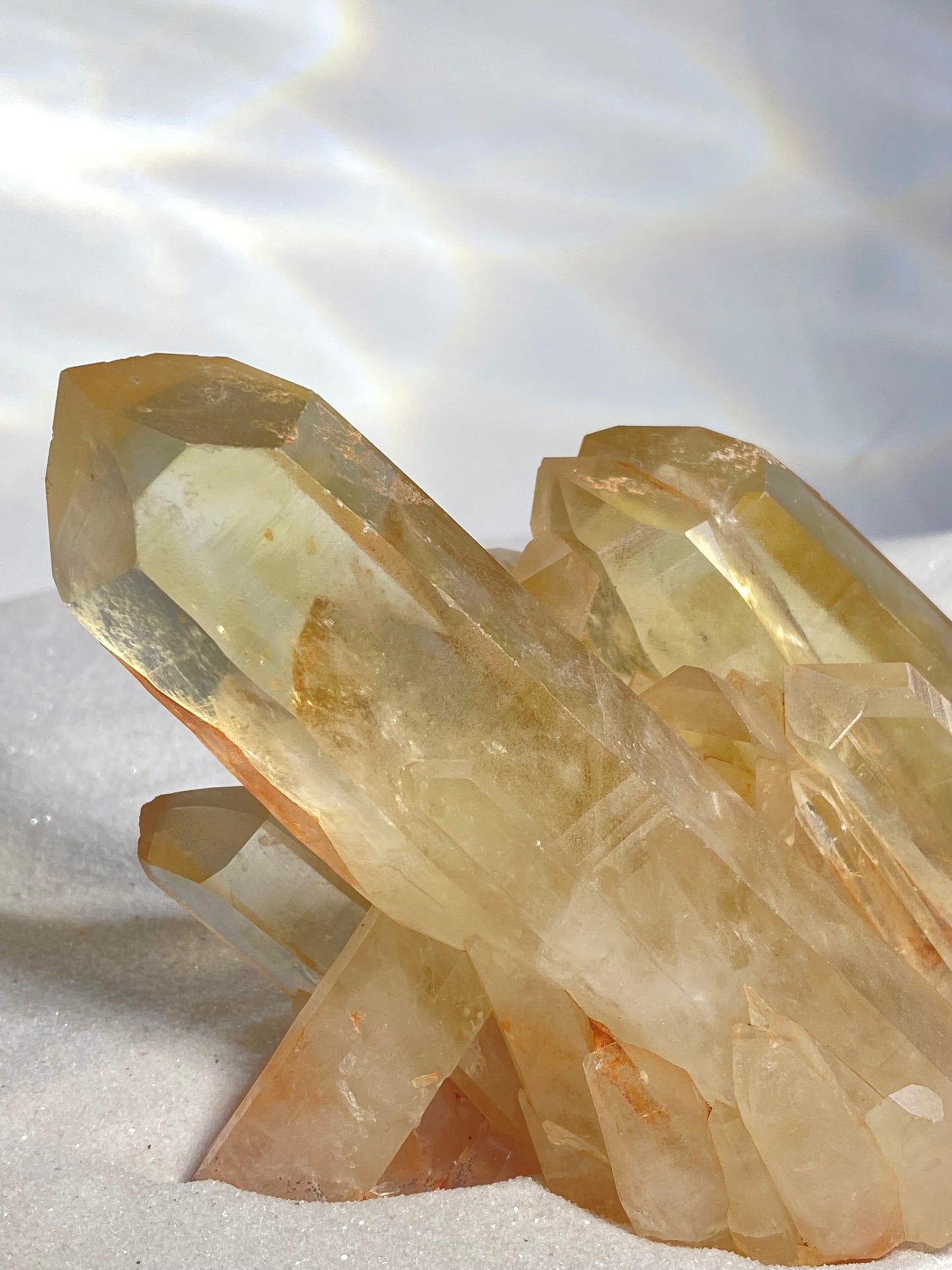 Natural Citrine Cluster