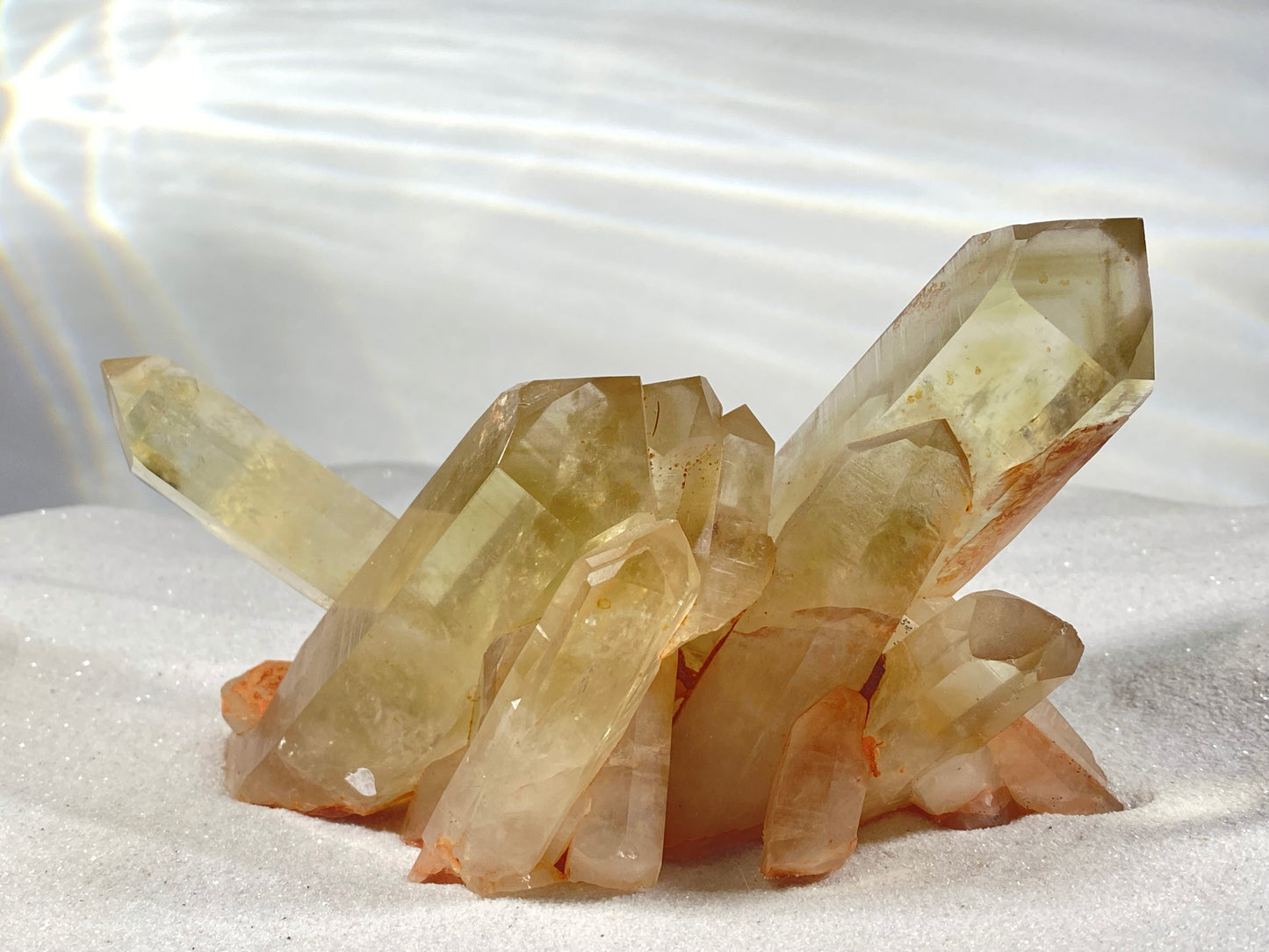 Natural Citrine Cluster