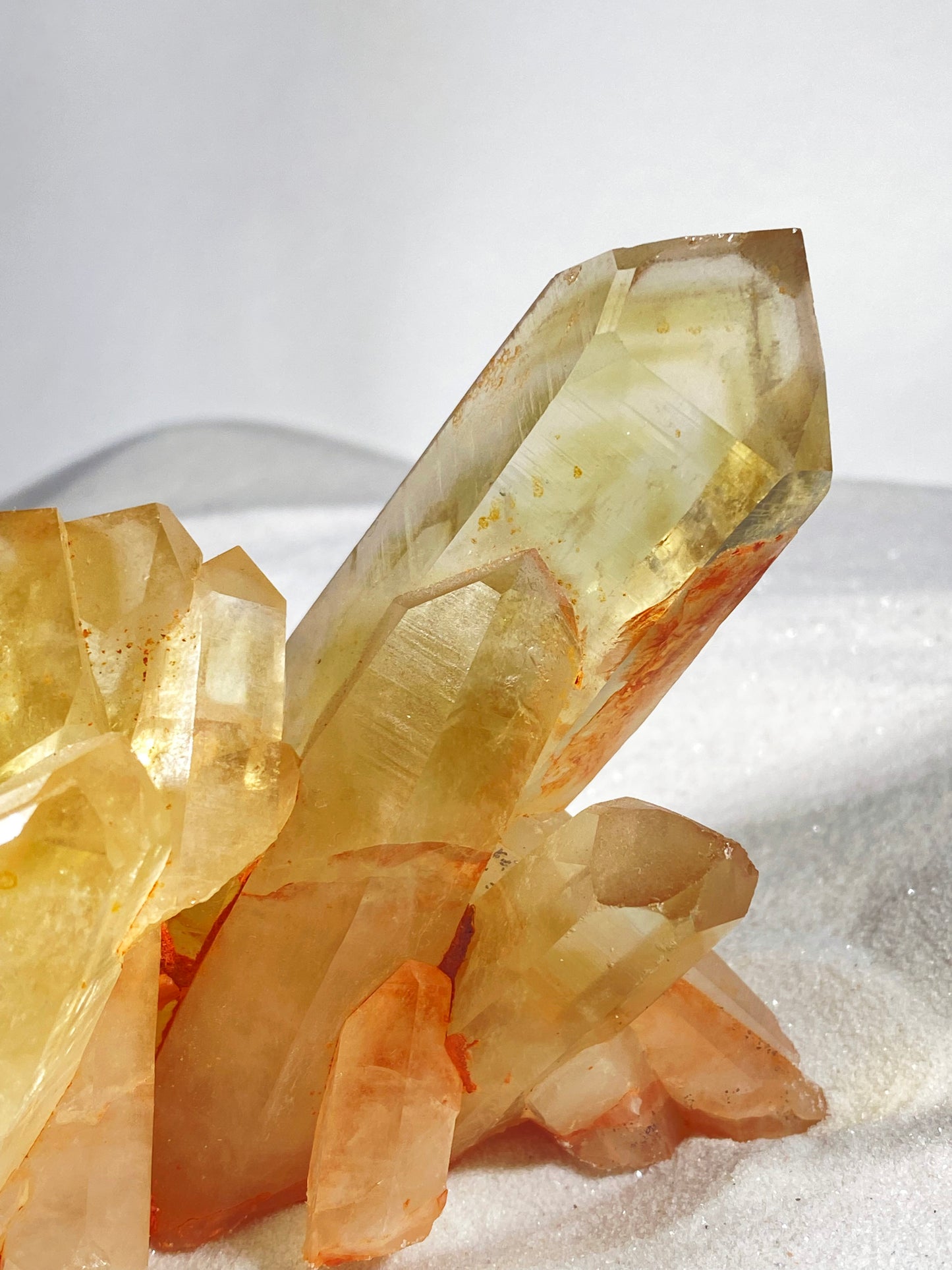 Natural Citrine Cluster