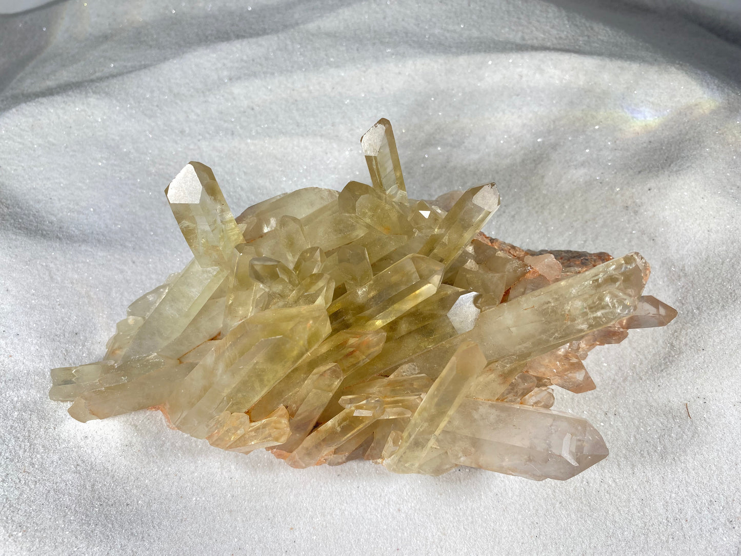 Natural Citrine Cluster