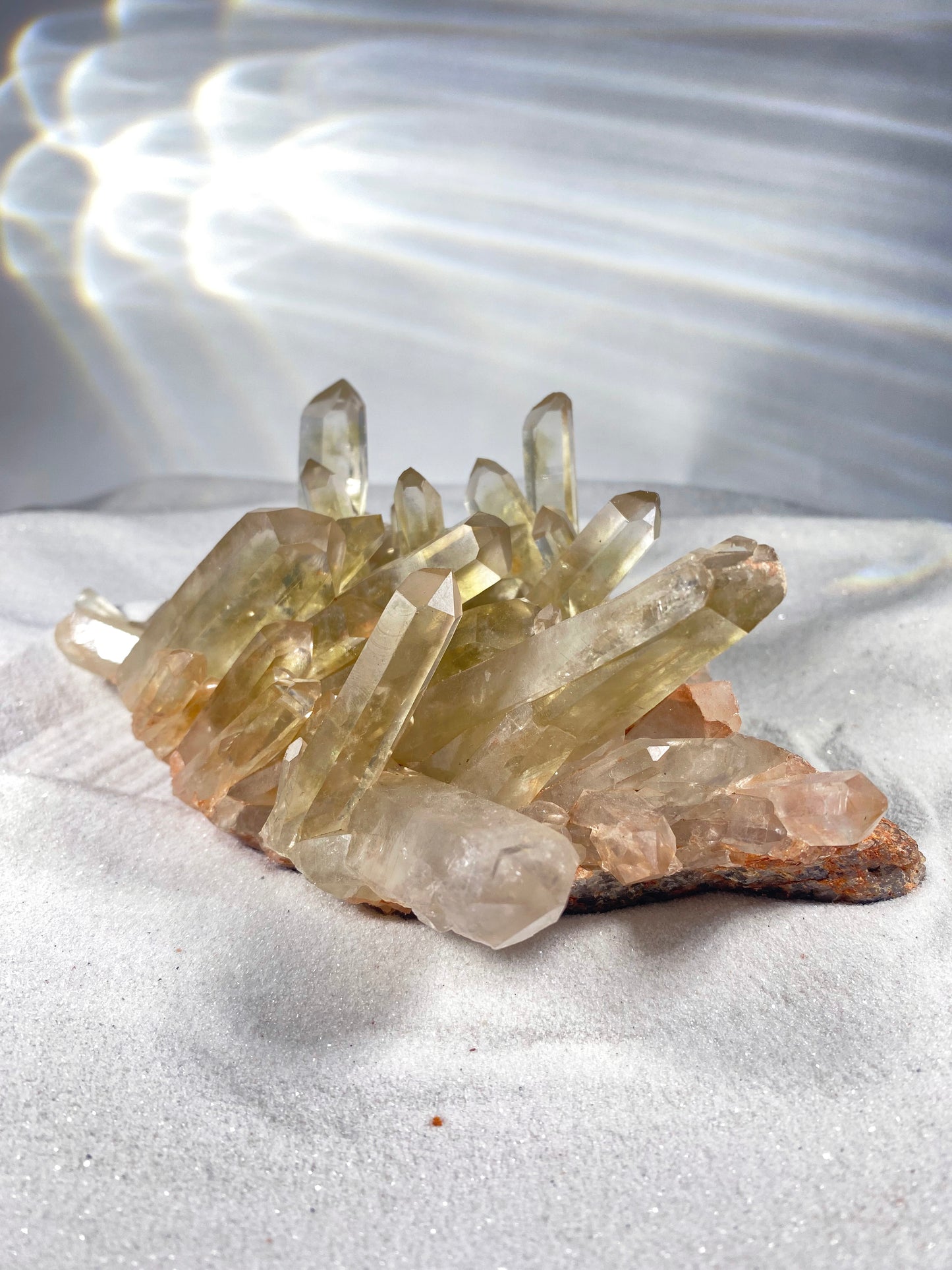 Natural Citrine Cluster