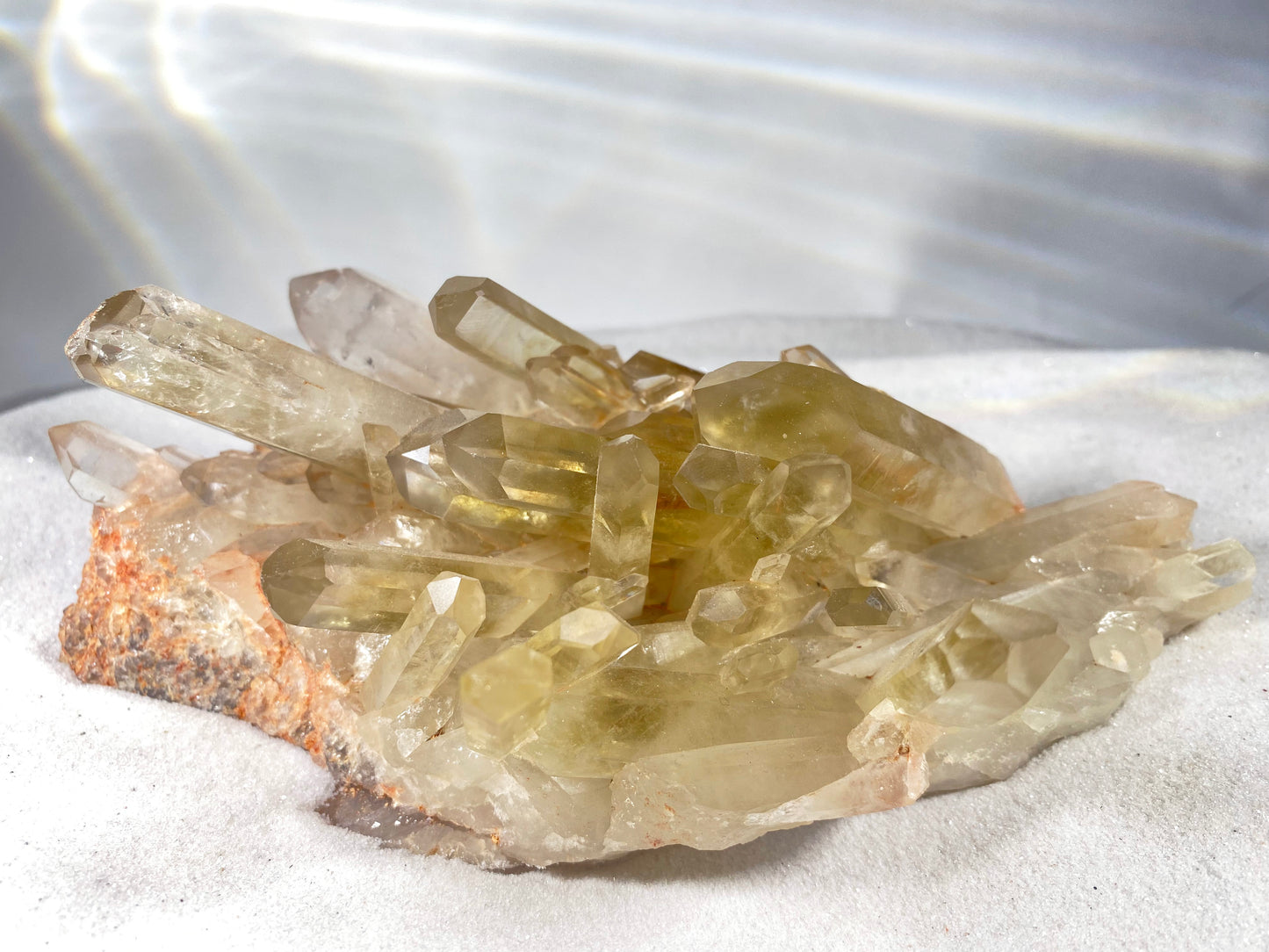 Natural Citrine Cluster