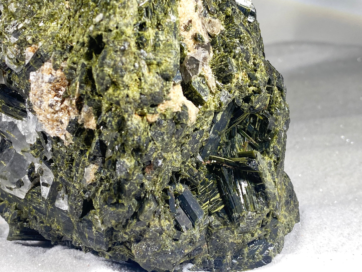 Epidote w/ Quartz