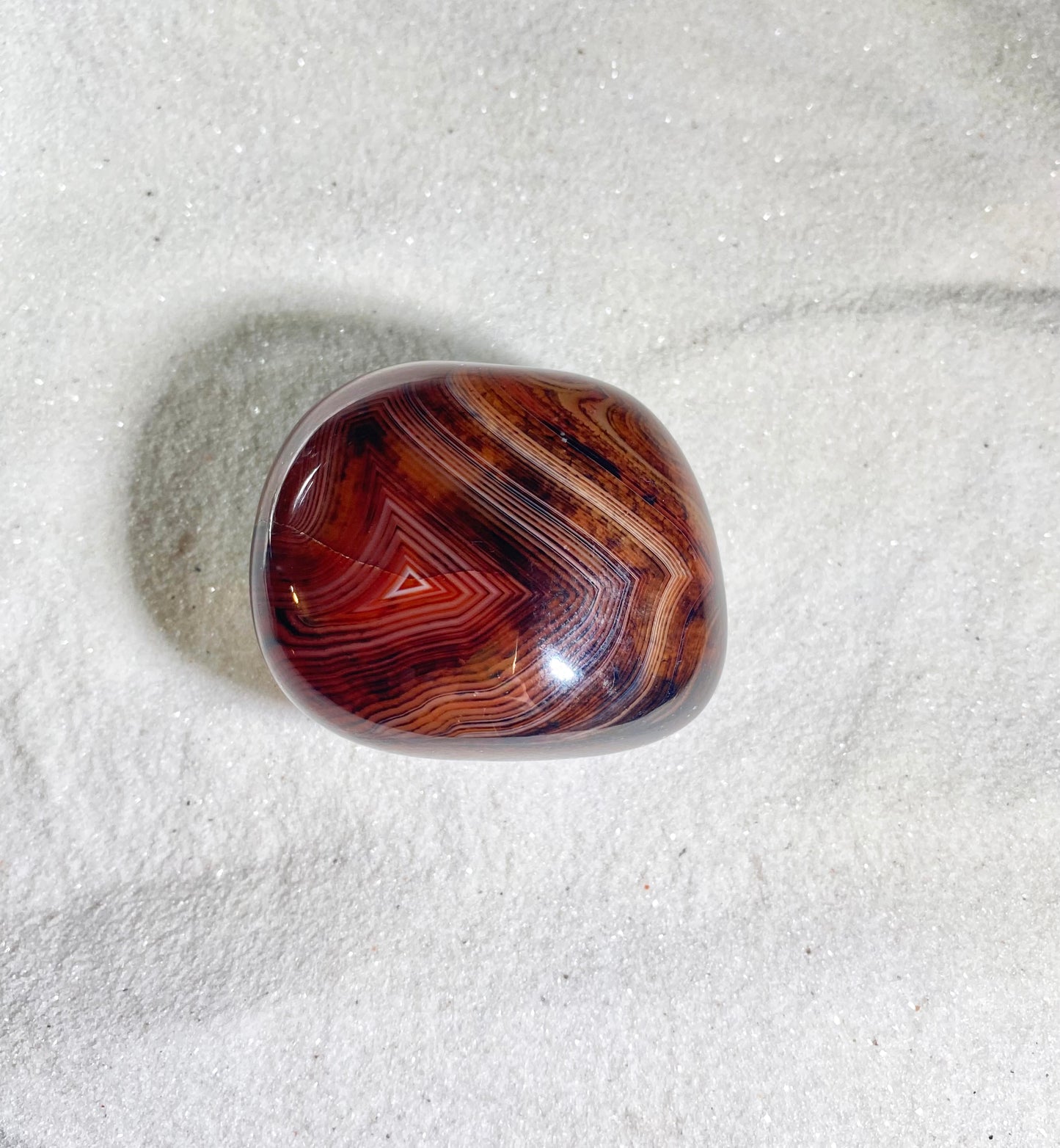 Sardonyx Palm Stones