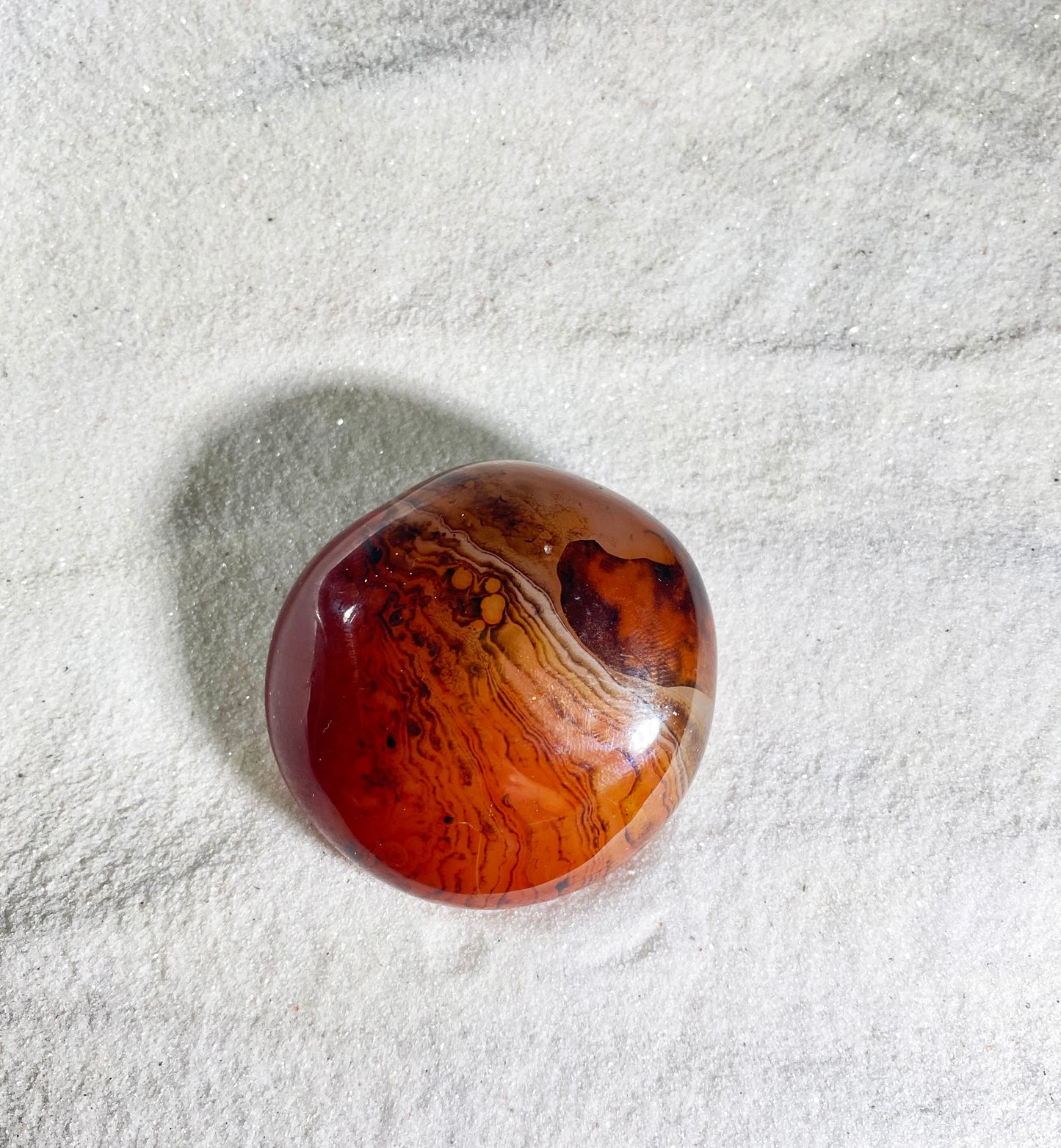 Sardonyx Palm Stones