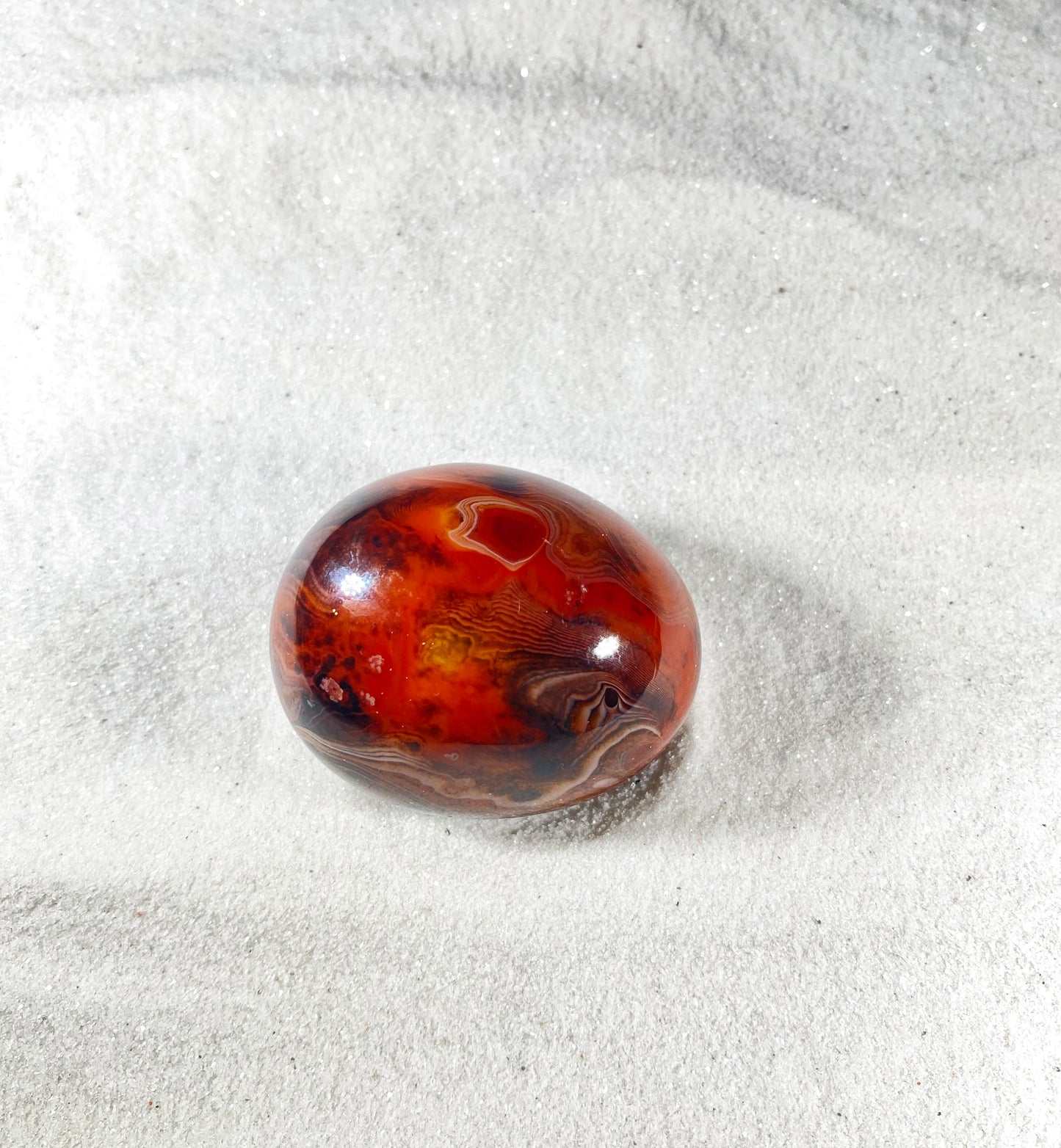 Sardonyx Palm Stones