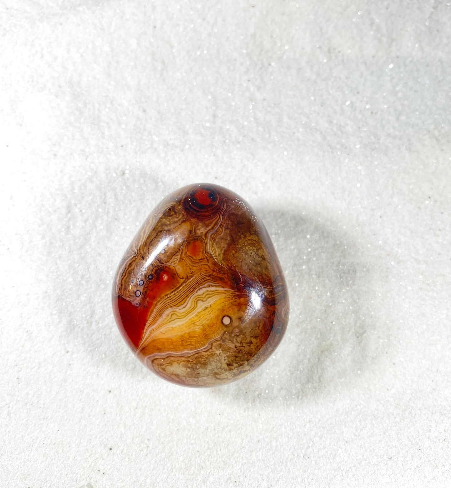 Sardonyx Palm Stones