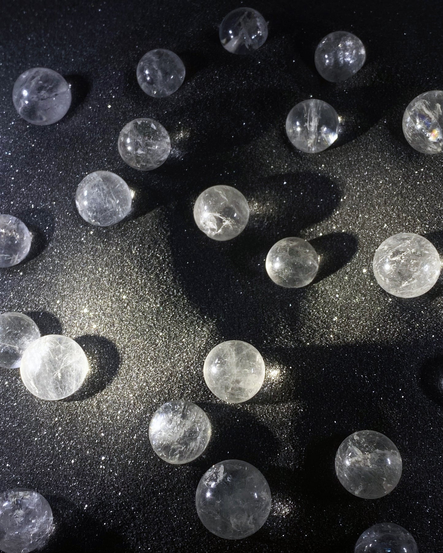 Clear Quartz Orbs