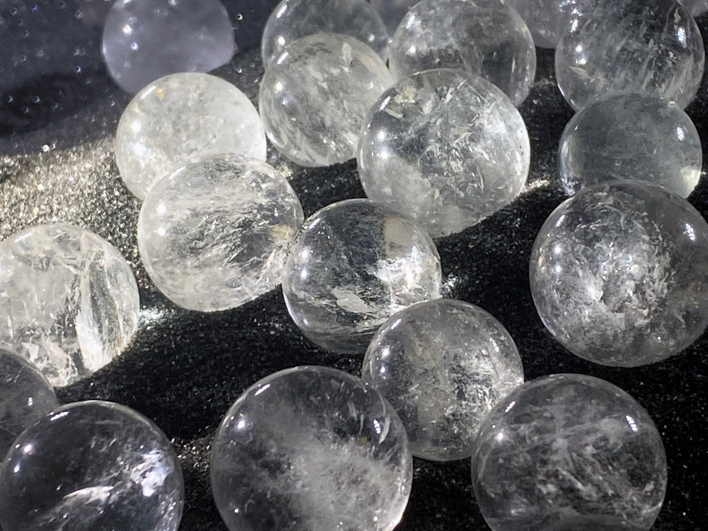 Clear Quartz Orbs