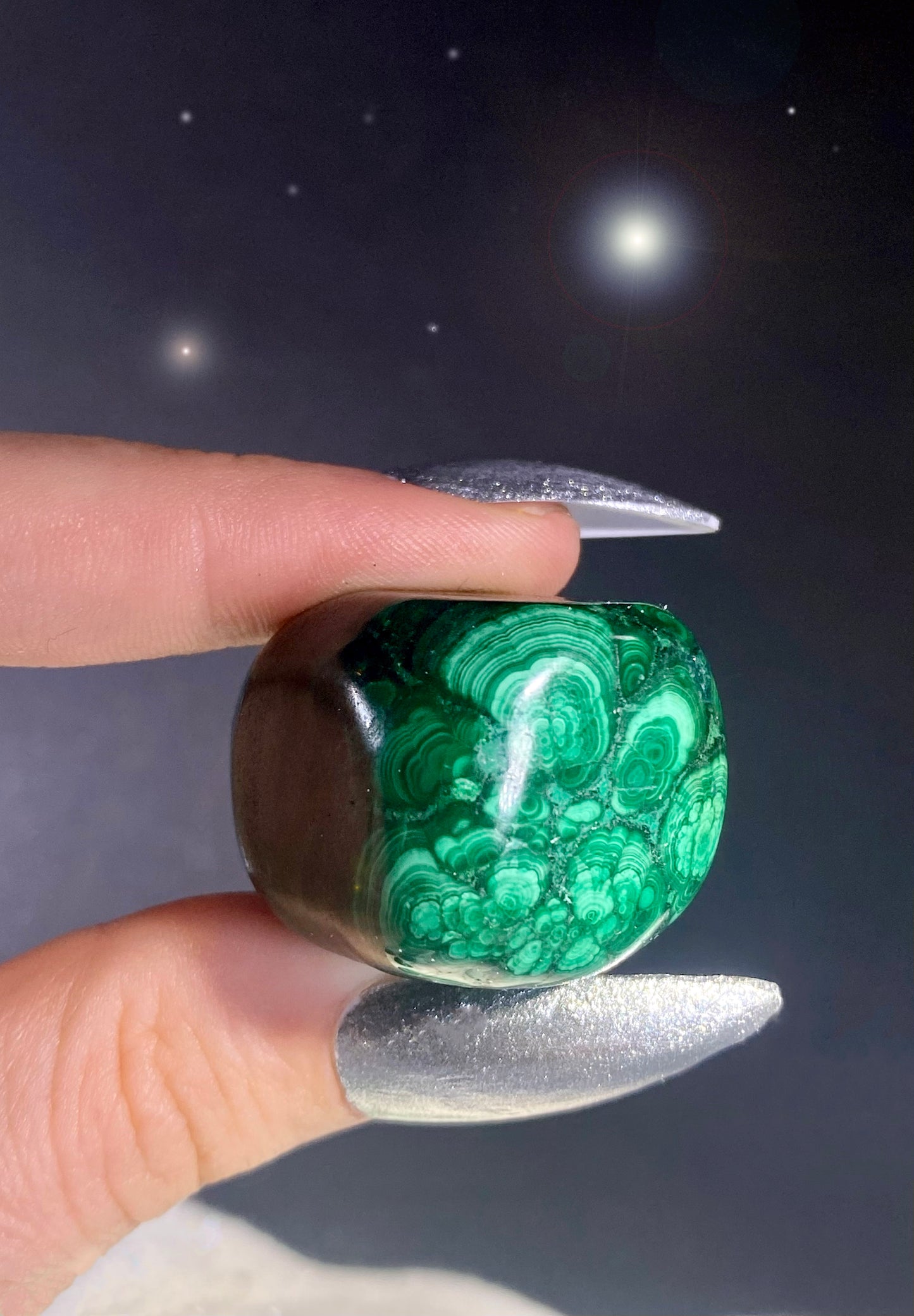 Malachite Tumble Stone