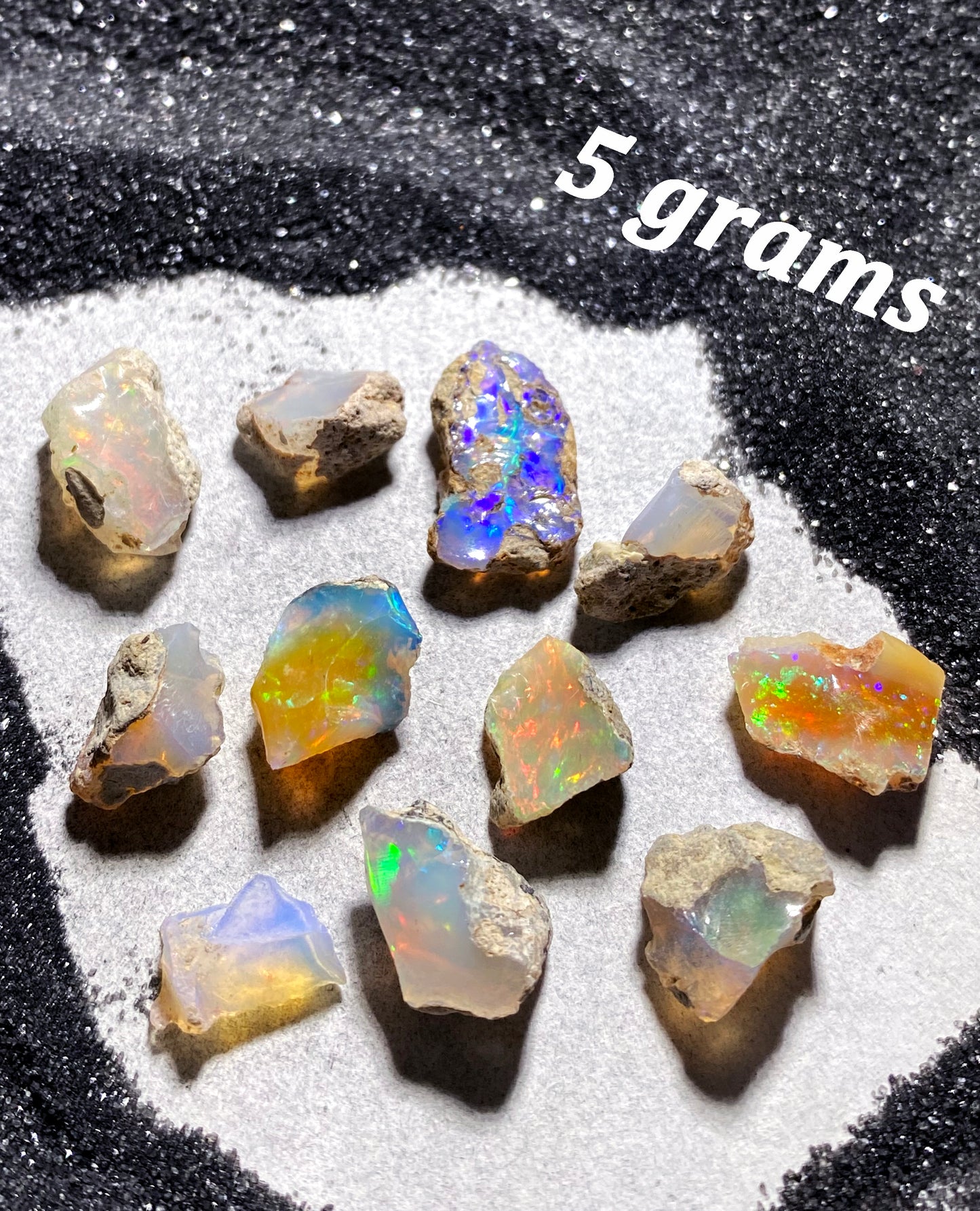 Rough Ethiopian Welo Opals