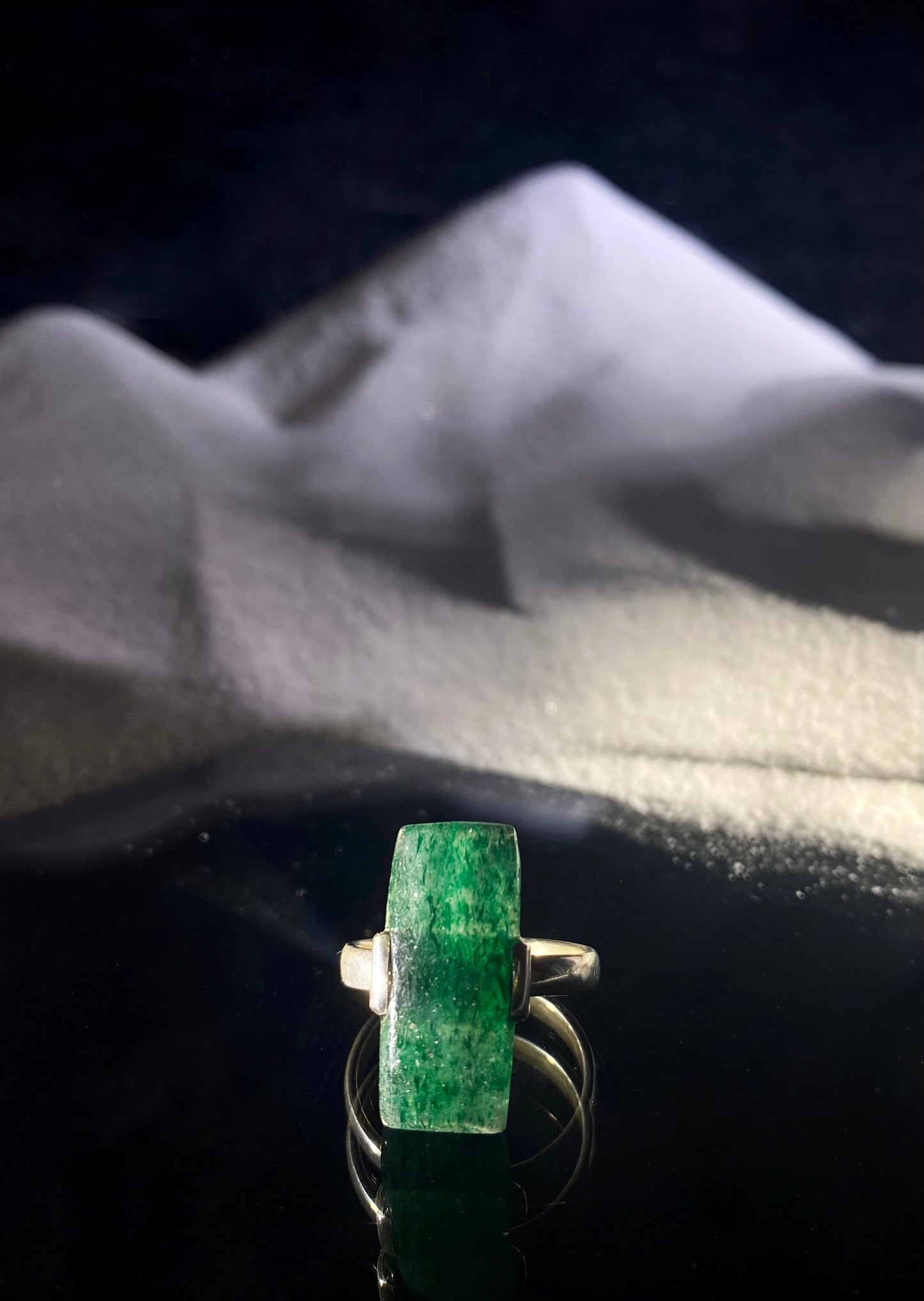 Green Aventurine Ring