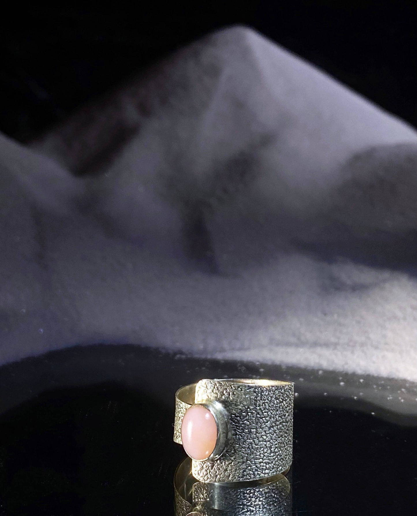 Pink Opal Ring